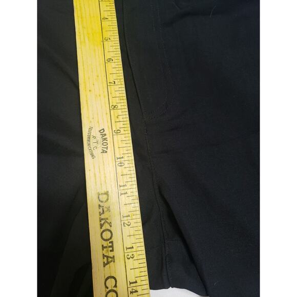 BCBGeneration Black Tapered Pants Women's Medium Minimalist Neutral - Picture 7 of 8